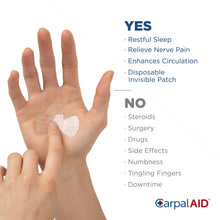 CARPAL AID Pain Relief - 6 Small Patches