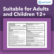 WELMATE Diarrhea Relief - Loperamide  2mg, 24 Softgels (Generic Imodium)