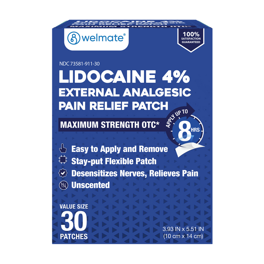 4% Lidocaine Patch
30 Patches