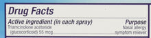 NASACORT Allergy Relief - Triamcinolone 55 mcg, 16.9 mL Nasal Spray (Pack of 4)