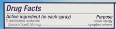 NASACORT Allergy Relief - Triamcinolone 55 mcg, 16.9 mL Nasal Spray (Pack of 4)