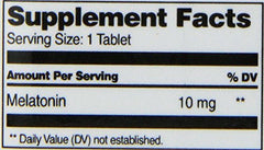21ST CENTURY  Sleep Treatment - Melatonin 10mg, 120 Quick Dissolve Tablets (Pack of 3)