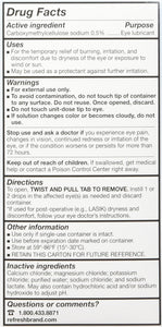 REFRESH PLUS Lubricant Eye Drops, 0.01 fl oz (Pack of 100)