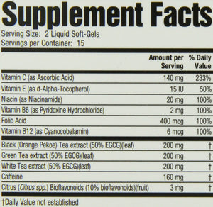 APPLIED NUTRITION Supplements & Health, Green Tea Triple Fat Burner, 30 Softgels