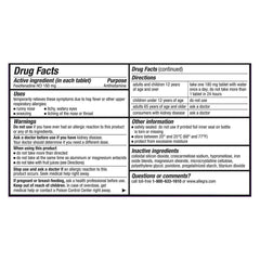 ALLEGRA Allergy Relief - Fexofenadine 180mg, 55 Tablets (Pack of 2)