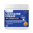 WELMATE Pain Relief - 5% Lidocaine Cream, 6oz