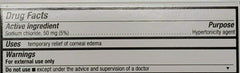 RUGBY Eye Care - Sodium Chloride Ophthalmic Ointment 5%,  3.5gm (Compare to Muro 128) (Pack of 3)
