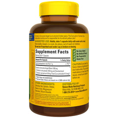 NATURE MADE Supplements & Health - Turmeric Curcumin 500mg, 180 Capsules