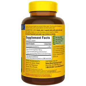 NATURE MADE Supplements & Health - Turmeric Curcumin 500mg, 180 Capsules