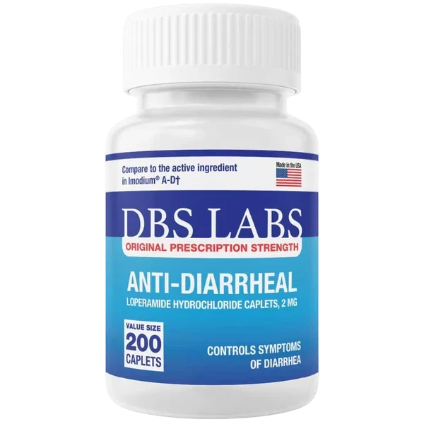 DBS LABS Diarrhea Relief - 200 Caplets
