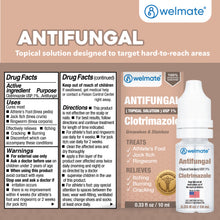 WELMATE Antifungal -1% Clotrimazole Topical Solution, 0.30 fl oz (Generic Lotrimin)