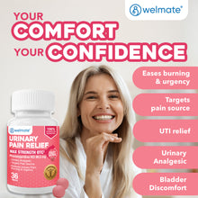 WELMATE Pain Relief - Phenazopyridine 99.5mg, 36 Tablets (Generic AZO)