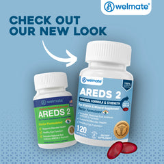 WELMATE Eye Support - AREDS 2, 120 Mini Softgels