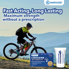 WELMATE Pain Relief - 5% Lidocaine Cream, 2oz