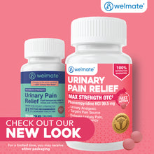 WELMATE Pain Relief - Phenazopyridine 99.5mg, 36 Tablets (Generic AZO)