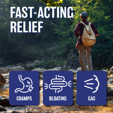 WELMATE Anti-Diarrheal & Anti-Gas - Loperamide 2mg & Simethicone 125mg, 24 Caplets (Generic Immodium Multi Symptom Relief).
