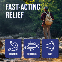 WELMATE Anti-Diarrheal & Anti-Gas - Loperamide 2mg & Simethicone 125mg, 24 Caplets (Generic Immodium Multi Symptom Relief).