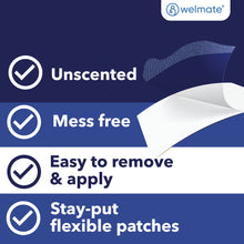 WELMATE Pain Relief - 4% Lidocaine Patch, 30 Patches (Generic Salonpas)