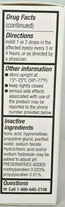 RUGBY Eye Care - Sodium Chloride Ophthalmic Solution Eye Drop 5%, 15mL (Pack of 3)