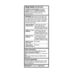 IBS Labs Anti-Diarrheal & Anti-Gas - Loperamide 2mg & Simethicone 125mg, 100 Caplets (Generic Immodium Multi Symptom Relief)
