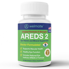 WELMATE Eye Support - AREDS 2, 120 Mini Softgels
