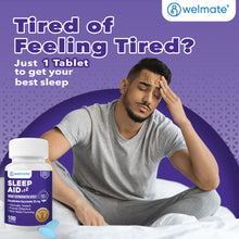 WELMATE Sleep Aid - Doxylamine Succinate 25mg, 100 Tablets (Generic Unisom)