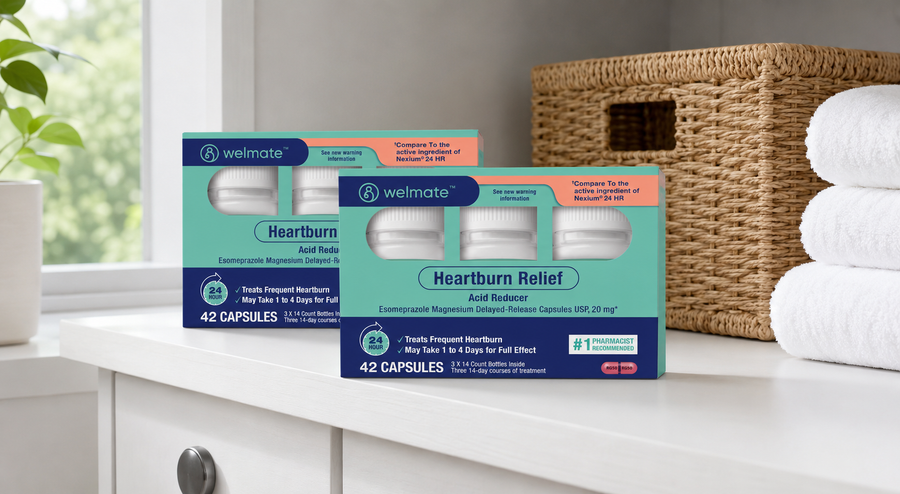 Stock Up for Multiple Heartburn Treatment Courses