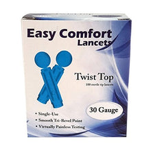 Easy Comfort Twist Top Lancets 100 Count
