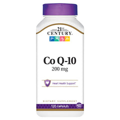 21ST CENTURY Supplements & Health - COQ19 200mg, 120 Capsules
