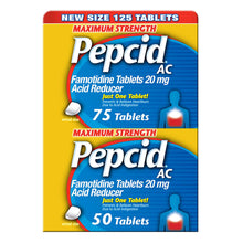Pepcid AC Maximum Strength for Heartburn Prevention and Relief, 125 ct.