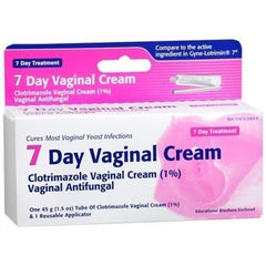 TARO Sexual Health - Clotrimazole 1%, 1.5oz Cream (Generic Gyne-Lotrimin) (Pack of 3)