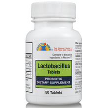 LACTOBACILLUS Tablets ( 50 Count Tablets | 0.2 mg ) for Colon Health | Probiotic Dietary Supplement