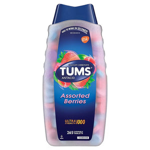 Tums Ultra Strength (Assorted Berries) 265 Chewable Tablets