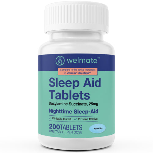 Sleep Aid | Doxylamine Succinate 25 MG | 200 Count Tablets