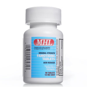 Famotidine 10 mg | 90 Count Tablets | Acid Reducer