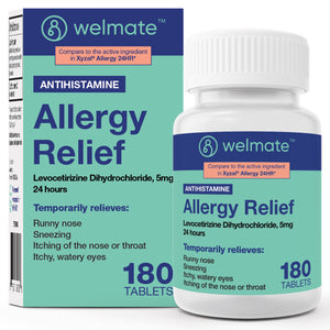 Generic Xyzal | Allergy Relief | Levocetirizine 5 mg | 180 Count