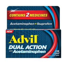 Advil Dual Action Coated Caplets, 216 ct.