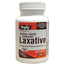 Rugby Laxative Bisacodyl 5mg EC 1000 Tablets