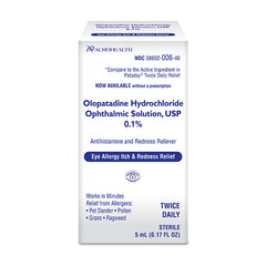 AUROHEALTH Eye Care - Olopatadine Hydrochloride Ophthalmic Solution .1%, 5mL drops