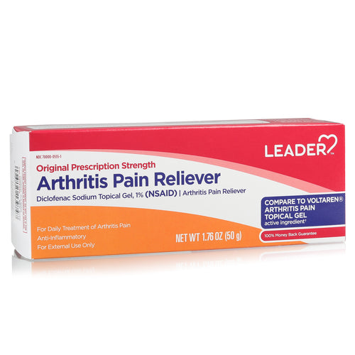 Arthritis Pain Reliever | Diclofenac Sodium Topical Gel, 1% | 50 gm Tube