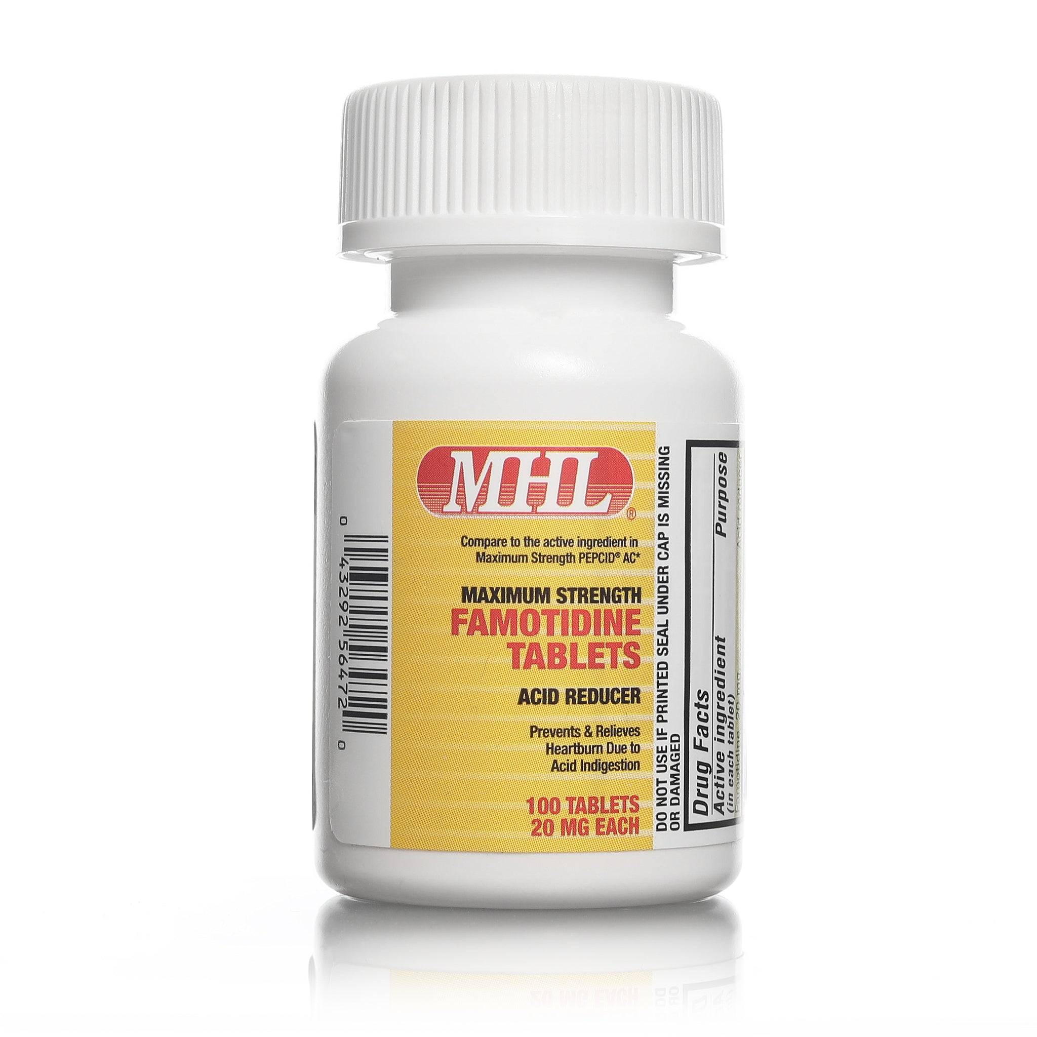 Magno-Humphries Maximum Strength Acid Reducer | Famotidine 20Mg | 100 Ct –  Wellspring Meds