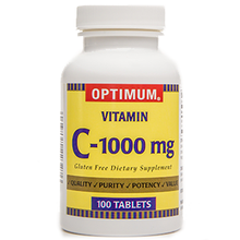 Vitamin C 1000 mg | 100 Count Tablets | Gluten Free | Dietary Supplement
