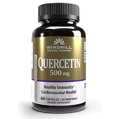 WINDMILL Supplements & Health - Quercetin 500mg, 60 Capsules