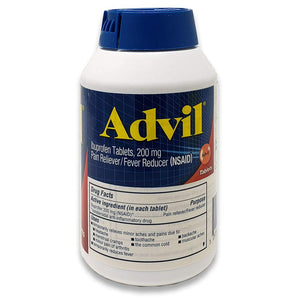 Advil Pain Reliever Fever Reducer 200 MG Ibuprofen Coated Tablets 360 Count