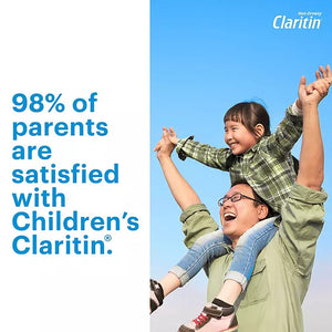 Children's Claritin Chewable 5 mg. 24 Hour Non-Drowsy, 80 Grape Chewable Tablets