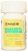 Bisacodyl 5 mg 100 Count Coated Tablets