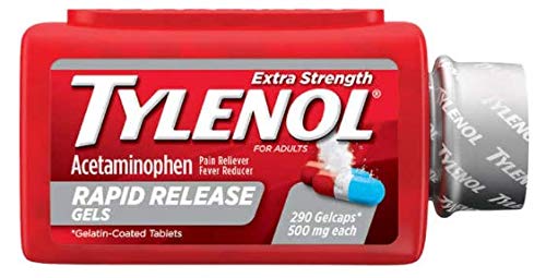 Tylenol Extra Strength Rapid Release Gels 500 mg (290 Count)