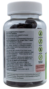 HealthStar Senna Gummies | Mixed Berry Flavored, Vegan Laxatives (60 Count) Dietary Supplement