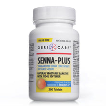 Senna Plus | Natural Vegetable Laxative with Stool Softener - 200 Count Tablets